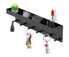 Briday - Wandschlüsselhalter aus Metall, Schlüsselsortiment Wand, Wandgarderobe, Wandgarderobe,