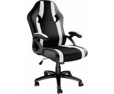 Bürostuhl Goodman - Gaming Sessel, Zockersessel, Computerstuhl - negro/blanco