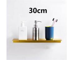 Toilettenartikel und Perlenständer, goldener Aluminium-Sweep-Schminktisch, Badezimmer mit Bad mit