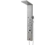 Duschpaneel Salerno - Duschsäule Thermostatventil Duscharmatur Regendusche