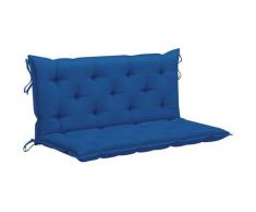 Vidaxl - Auflage für Hollywoodschaukel Blau 120 cm Stoff Blau