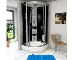 Acquavapore - Dampfdusche Duschtempel Sauna Dusche Duschkabine D46-53T2-EC 90x90cm MIT 2K Scheiben