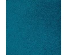 Bricoflor - Teppichfliesen | Schatex Simply Soft '2745 Petrol' | 50 x 50 cm - Blau