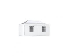 Faltpavillon Faltzelt Gartenlaube 3x6m aus Polyester 180g/m² Frostschutzmittel behandelt +