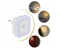 Abcrital - 2er Set led Nachtlichter mit Lichtsensor Energiesparlampe Warmweiß Kinderzimmer Flur