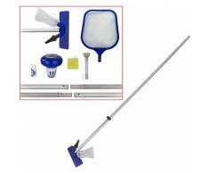 Bestway Pool Swimmingpool 7-tlg Reinigung Zubehör Set Kescher Thermometer Tester