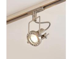 LED-Spot Arika f. 1-Phasen-Schienensystem, nickel