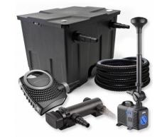 SunSun 1-Kammer Filter Set 12000l 18W UVC Teich Klärer NEO8000 70W Pumpe Schlauch Springbrunnen