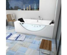 Whirlpool Pool Badewanne Eckwanne Wanne A1821H-C-ALL 180x90cm Reinigungsfunktion -16045- ohne
