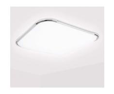 LED Deckenleuchte, 24W Deckenlampe Bad 2160LM IP44 Wasserfest Badlampe, Kaltweiss 6500K Lampen für