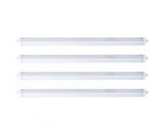 4x LED Wannenleuchte Decken-Lampe 120CM Feucht- Nassraum Beleuchtung Garage Werkstatt Industrie