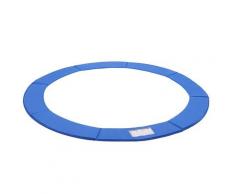 Trampolin Randabdeckung 01 Blau 30cm Breit Ø244cm 100% UV-beständig Reißfest Federabdeckung