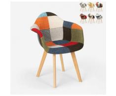 Ahd Amazing Home Design - Nordisches Design Patchwork Stuhl Sessel Wohnzimmer Küche Studio Herion |