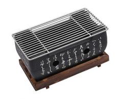 Mini Tabletop Japanischer Holzkohlegrill Tragbares Partytischzubehör