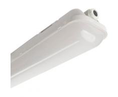 Wannenleuchte LED integriert 600mm 18W Dimmbar 1-10V Kaltes Weiß 6000K-6500K