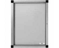 QUIPO Schaukasten, Flügeltür - 4 (2 x 2) DIN-A4-Blätter - Metall-Rückwand