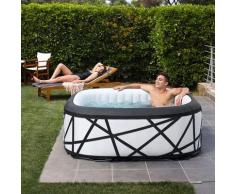 Gardwell - Whirlpool Line 185 x 185 x 68 cm, aufblasbar, In-Outdoor