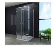 U-Duschkabine AVILO 90 x 90 x 180 cm