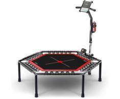 Crossfit-Trampolin für funktionelles Fitnesstraining mit Handy-Theke und Getränkehalter - Boudech
