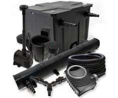 Filter Set 12000l Teich 72W Teichklärer NEO8000 70W Pumpe 25m Schlauch Skimmer SK30 Springbrunnen