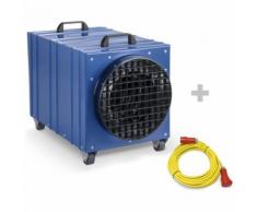Trotec Elektroheizer TDE 65 + Profi-Verlängerungskabel 20 m / 400 V / 6 mm²