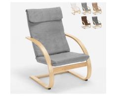 Ahd Amazing Home Design - Ergonomischer Holzsessel Nordisches Design Arbeitszimmer Aarhus | Hellgrau