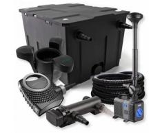 SunSun 1-Kammer Set für 60000l mit 18W UV Teich Klärer NEO7000 50W Schlauch Springbrunnen Skimmer