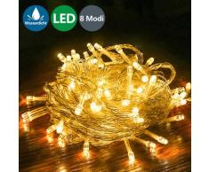 Randaco - 30m 300 led Lichterkette weihnachtslicht Wasserdicht Leuchte Beleuchtung,Warmweiß