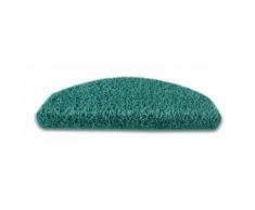 Shaggy Stufenmatten Sphinx | hochflorige Stufenmatte | 25x65 cm | türkis | 15er-Set