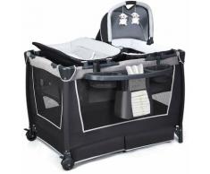 4 in 1 klappbares Reisebett & Wickeltisch & Laufstall & Babywiege mit Schaukelfunktion, inkl.