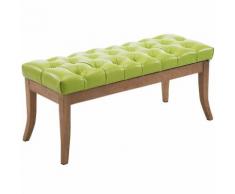 Sitzbank Ramses Kunstleder antik-hell-grün-100 cm