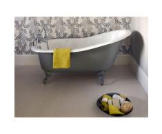 Freistehende Nostalgie Badewanne Liverpool aus Guss in weiß von Bädermax