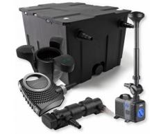 SunSun 1-Kammer Filter Set 60000l 18W UVC Teich Klärer NEO8000 70W Pumpe Springbrunnen Skimmer