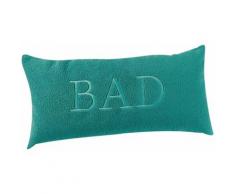 PANA® "Mia" Badewannenkissen "BAD" • ca. 20 x 40 cm • Türkis