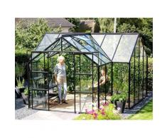 Vitavia - Aktionsangebot (inkl. 100 Euro Zubehör): Gewächshaus 'Sirius' schwarz 3 mm ESG