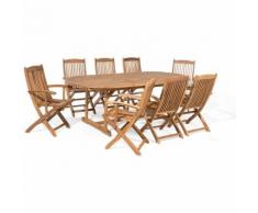 Gartenmöbel Set Holz 8-Sitzer MAUI