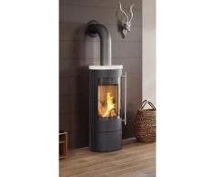 Olsberg - Kaminofen palena plus Compact 5 kW Ofen Kamin Holzofen Stahl/Schwarz