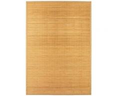 Misento - Bambus Teppich Bambusmatte Läufer Naturfaser In- und Outdoor 50 x 80 cm - Natur