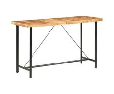 Asupermall - Bartisch 180 x 70 x 107 cm Massivholz Palisander
