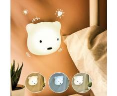 LED Nachtlicht Kinder, 3M Nachtleuchte Baby Touch Lampe für Schlafzimmer, Nachttischlampen mit