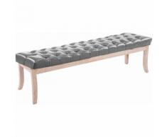 Sitzbank Ramses Kunstleder antik-weiß-grau-150 cm