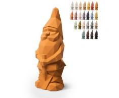 Gartenzwerg Modernes Design polygonal Innen- und Außenbereich Nino | Orange
