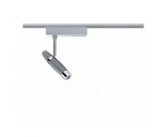 Paulmann URail Schienensystem, LED spot, 1x10W, Channel 230V, Chrom matt / Weiß Chrom matt