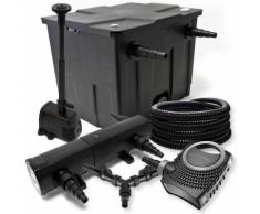 Filter Set für 12000l Teich 36W Teichklärer NEO8000 70W Pumpe 25m Schlauch Springbrunnen