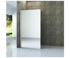 10 mm Spiegelglas Duschtrennwand vacante-mr 120 x 200 cm - verspiegelt
