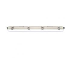 V-tac - led Decken Wannenleuchte Lampe Länge 120cm 4000 Kelvin, 4320 Lumen Feucht- und