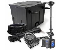 SunSun 1-Kammer Filter Set 12000l 36W UVC Teich Klärer NEO8000 70W Pumpe Schlauch Springbrunnen
