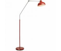 BRILLIANT SHELLEY Leseleuchte 190 cm Metall Rot