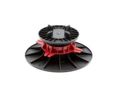 Rinno Plots - Plattenlager Terrasse Keramik Fliesen - Höhenverstellbar 60 bis 90 mm 48 Stück
