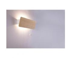 Licht-erlebnisse - Design Wandleuchte Holzlampe oslo - helles Holz